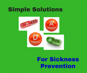 Vitamins, Prevent cold and flu